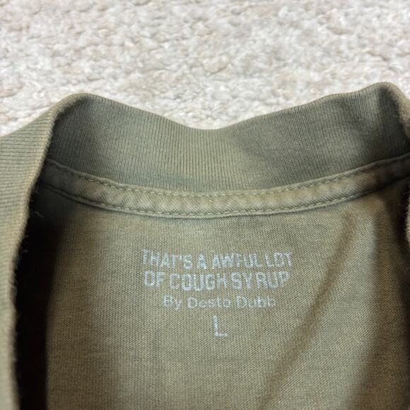 That's A Awful Lot of Cough Syrup Stinc Team Buddha Shirt Men's Large - Picture 6 of 11